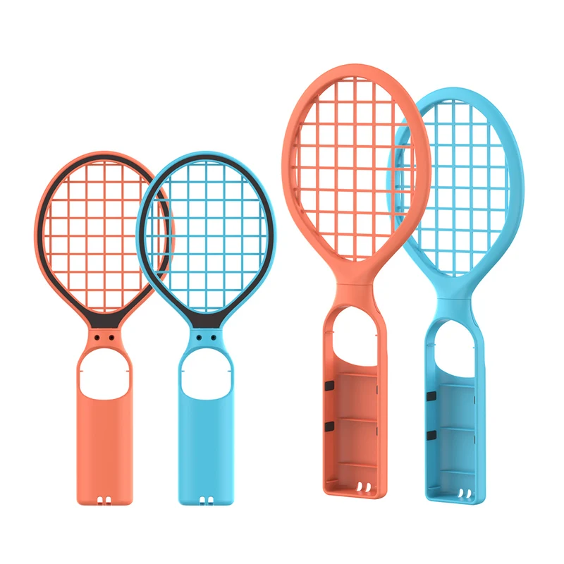 Dobe Tennis Racket for Nintendo Switch 2 / Nintendo Switch / Nintendo Switch OLED Joy-Pad (Blue/Orange) TNS-3181