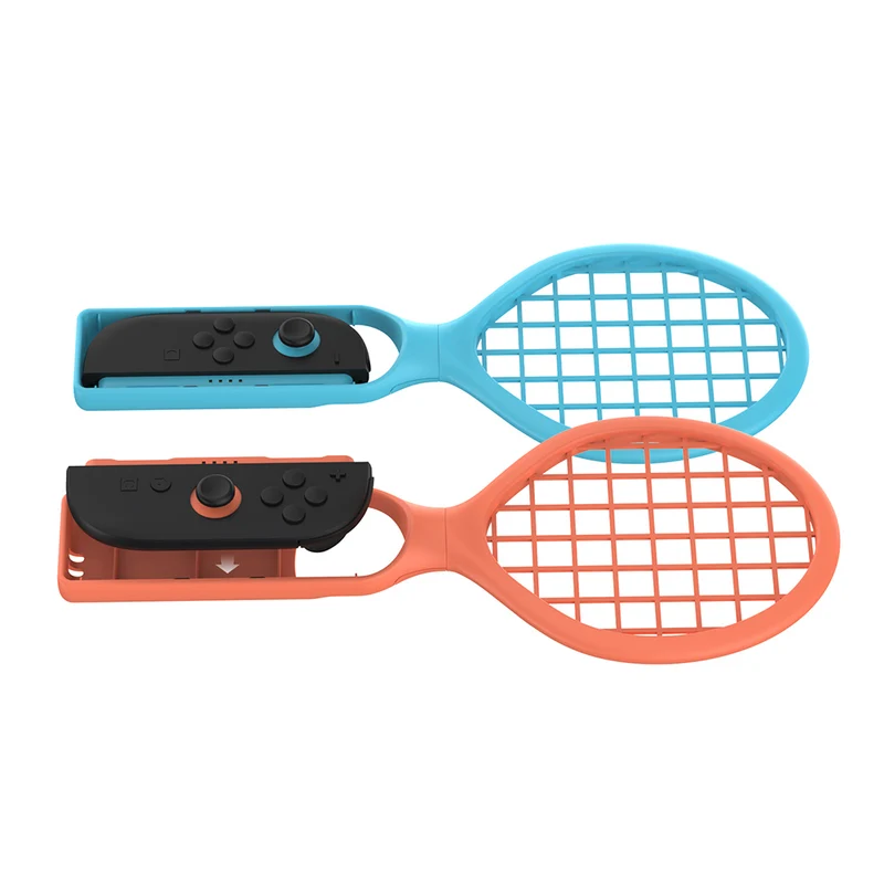 Dobe Tennis Racket for Nintendo Switch 2 / Nintendo Switch / Nintendo Switch OLED Joy-Pad (Blue/Orange) TNS-3181
