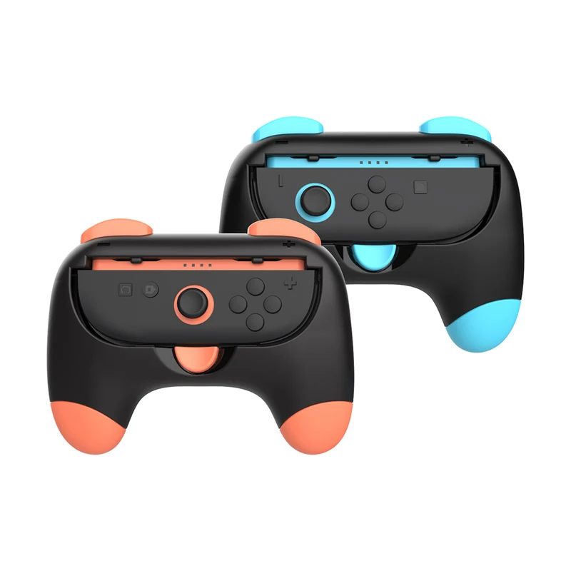 Dobe Controller Grip for Nintendo Switch 2 Joy-Pad (Black, Pink/Green) TNS-3163