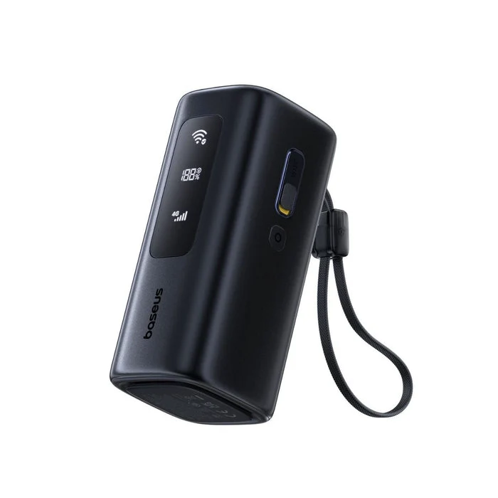 Baseus EnerGeek GX11 MiFi Power Bank 20000mAh 67W (Cosmic Black) (E0025701)