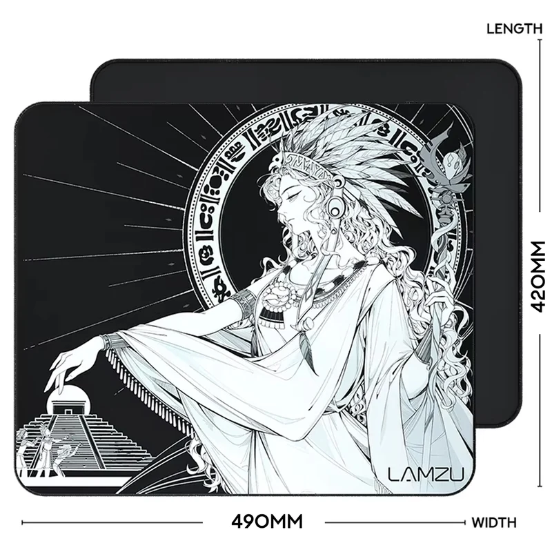 Lamzu Maya Mid SlimFlex Cloth Mouse Pad (490x420x3mm)