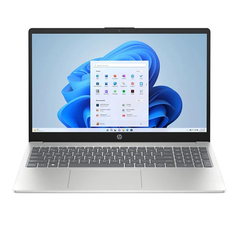 HP 15-fc0757AU Laptop (Natural Silver) | 15.6" FHD (1920x1080) IPS | Ryzen 5 7520U | 16GB RAM | 512GB SSD | AMD Radeon Graphics | Windows 11 Home | MS Office Home 2024 + MS 365 Basic + HP Everyday 16" Laptop Briefcase