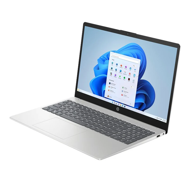 HP 15-fc0757AU Laptop (Natural Silver) | 15.6" FHD (1920x1080) IPS | Ryzen 5 7520U | 16GB RAM | 512GB SSD | AMD Radeon Graphics | Windows 11 Home | MS Office Home 2024 + MS 365 Basic + HP Everyday 16" Laptop Briefcase