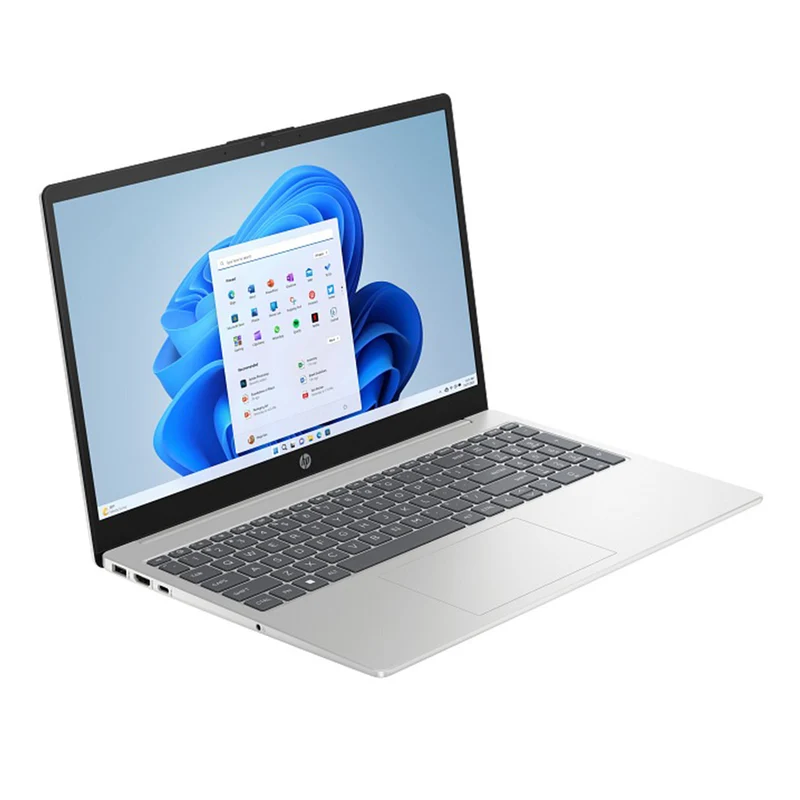 HP 15-fc0757AU Laptop (Natural Silver) | 15.6" FHD (1920x1080) IPS | Ryzen 5 7520U | 16GB RAM | 512GB SSD | AMD Radeon Graphics | Windows 11 Home | MS Office Home 2024 + MS 365 Basic + HP Everyday 16" Laptop Briefcase