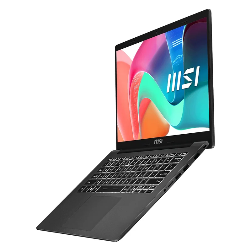 MSI Modern 14 F13MG-648PH Laptop (Platinum Grey) | 14" FHD (1920x1080) IPS | Core i3-1315U | 8GB RAM | 512GB SSD | Intel UHD Graphics | Windows 11 Home | MSI Sleeve Bag GP