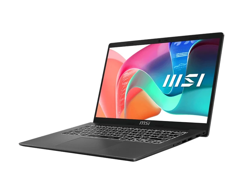 MSI Modern 14 F13MG-648PH Laptop (Platinum Grey) | 14" FHD (1920x1080) IPS | Core i3-1315U | 8GB RAM | 512GB SSD | Intel UHD Graphics | Windows 11 Home | MSI Sleeve Bag GP