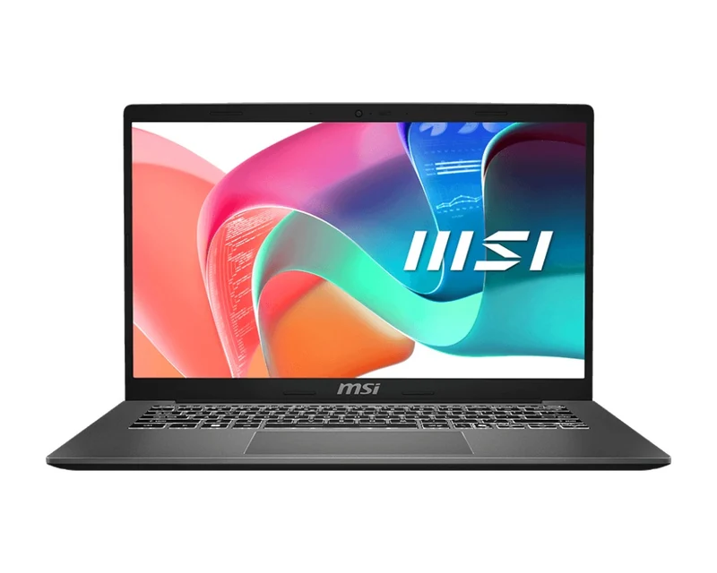 MSI Modern 14 F13MG-648PH Laptop (Platinum Grey) | 14" FHD (1920x1080) IPS | Core i3-1315U | 8GB RAM | 512GB SSD | Intel UHD Graphics | Windows 11 Home | MSI Sleeve Bag GP