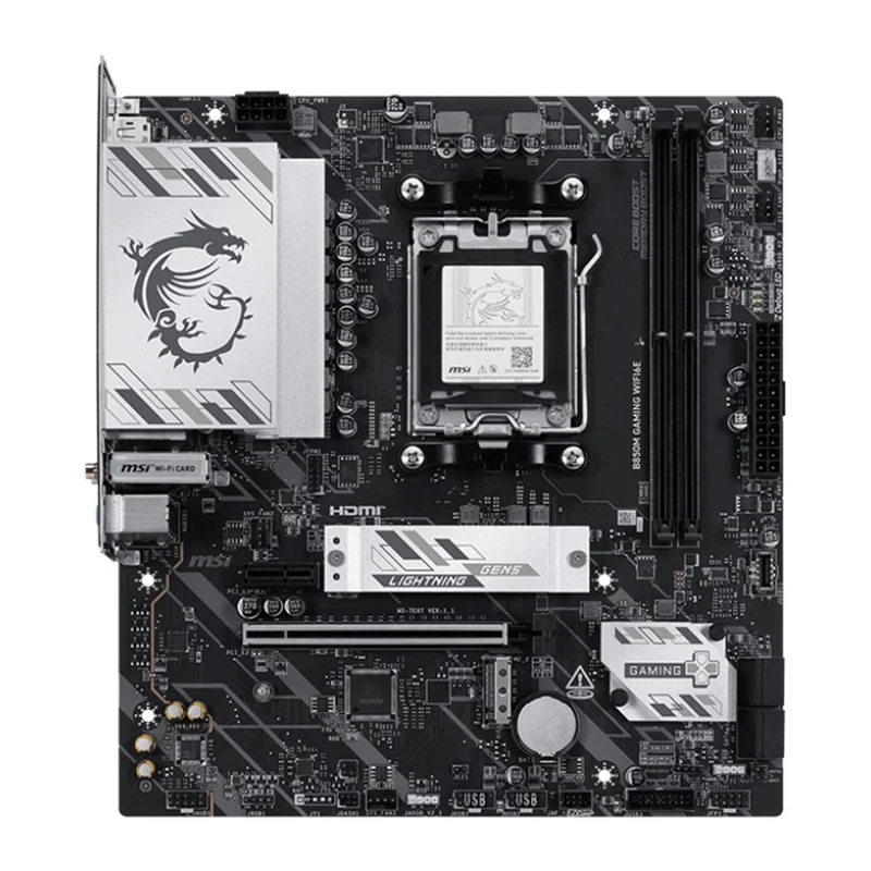 MSI B850M Gaming WiFi6E DDR5 AMD Motherboard