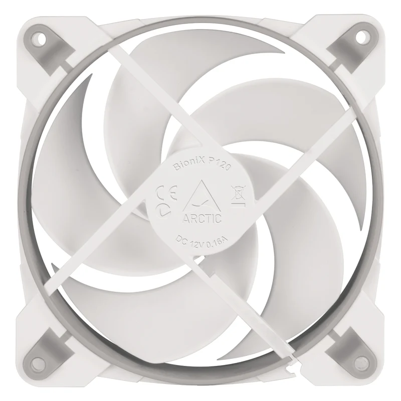 Arctic BioniX P120 120mm PWM Fan with Cable Splitter (Grey/White) (ACFAN00167A)