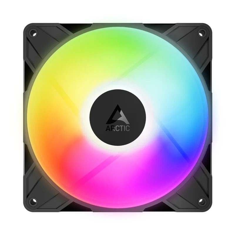 Arctic P14 Pro Reverse 140mm A-RGB PWM 3-Pack Fan with Cable Splitter (Black, White) (ACFAN00327A, ACFAN00328A)