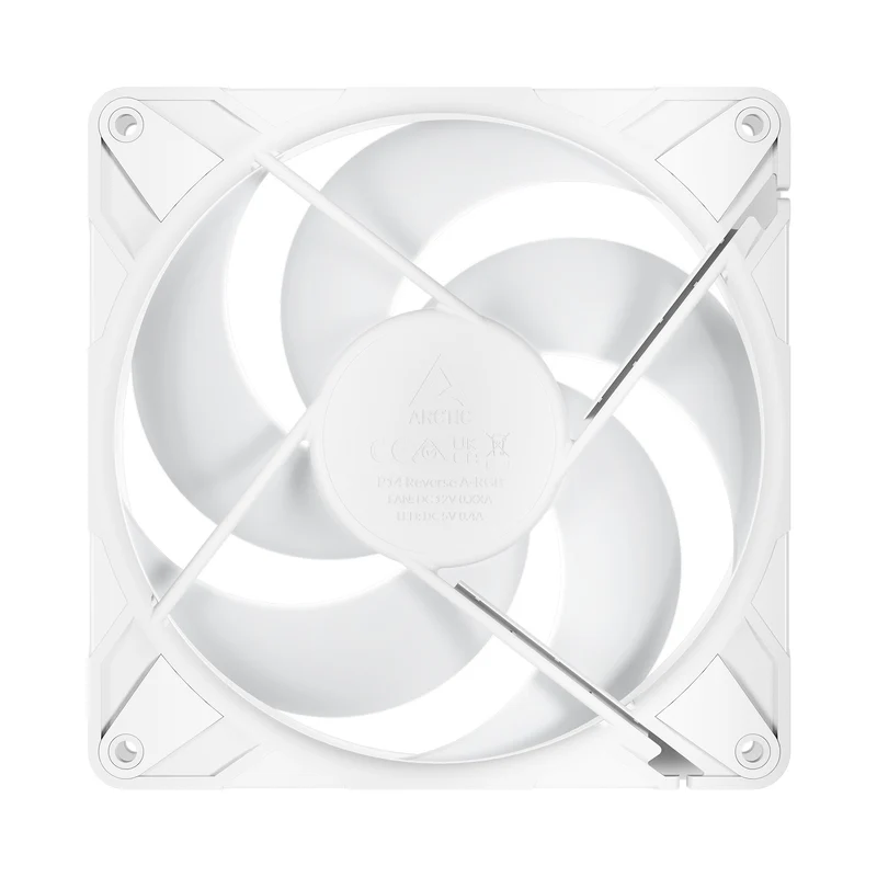 Arctic P14 Pro Reverse 140mm A-RGB PWM 3-Pack Fan with Cable Splitter (Black, White) (ACFAN00327A, ACFAN00328A)