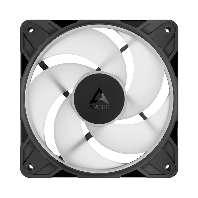 Arctic P12 Pro Reverse 120mm A-RGB PWM 3-Pack Fan with Cable Splitter (Black, White) (ACFAN00333A, ACFAN00334A)