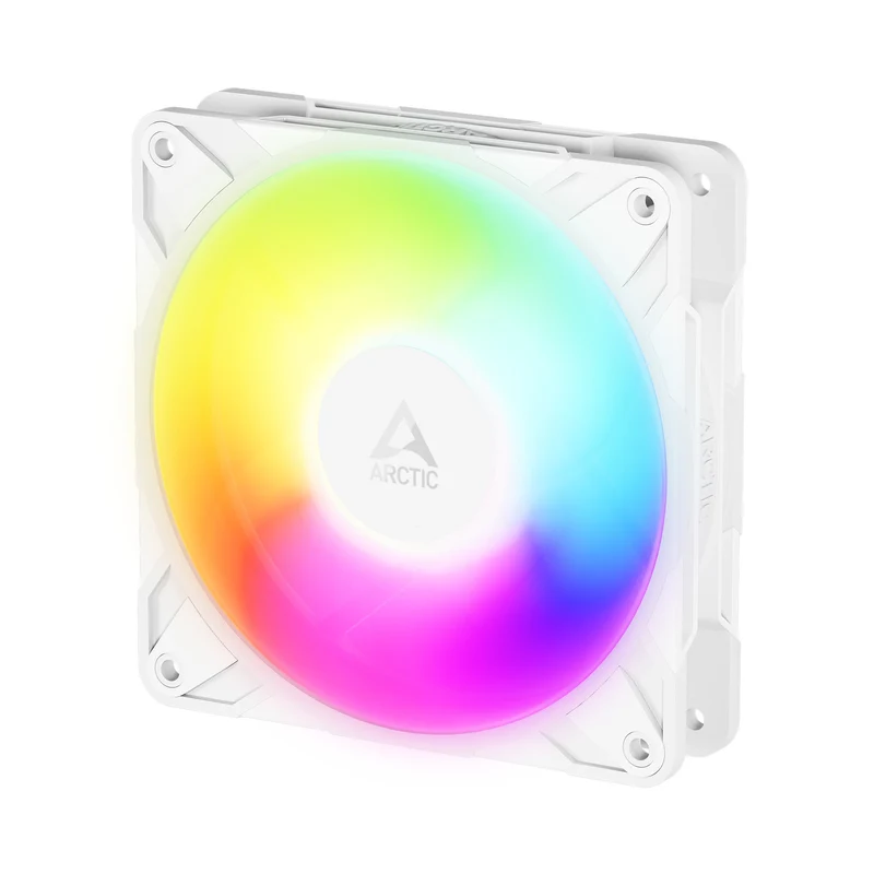Arctic P12 Pro Reverse 120mm A-RGB PWM Single Fan with Cable Splitter (Black, White) (ACFAN00322A, ACFAN00325A)