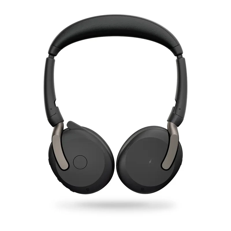 Jabra Evolve2 65 Flex Link390C MS Stereo ANC Wireless Foldable Headset (Black)