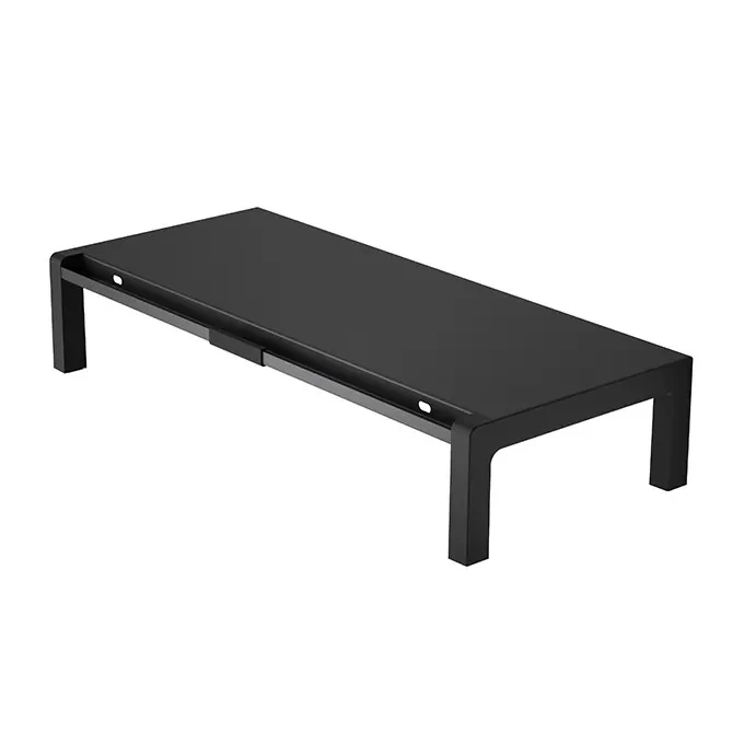 Ledetech LD-N16 All-Metal Monitor Stand - L600xW240xH110mm (Black, White)