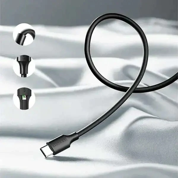Ugreen USB-A 2.0 to USB-C Fast Charging Cable - 3m (Black) (US287/60826)