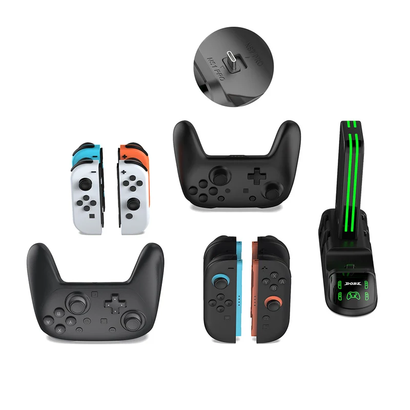 Dobe Multi Controller Charging Dock for Nintendo Switch / Nintendo Switch 2 TNS-51105