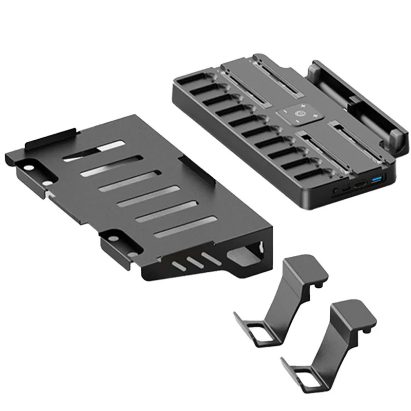 KYTOK TV Dock Station with Wall Mount Kit for Nintendo Switch / Nintendo Switch OLED (Black) (KT-SW291)