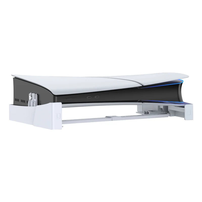 PS5 Under Desk Mount with Horizontal Stand for PS5 / PS5 Slim / PS5 Pro (Black) (VG-P5317D-Pro)