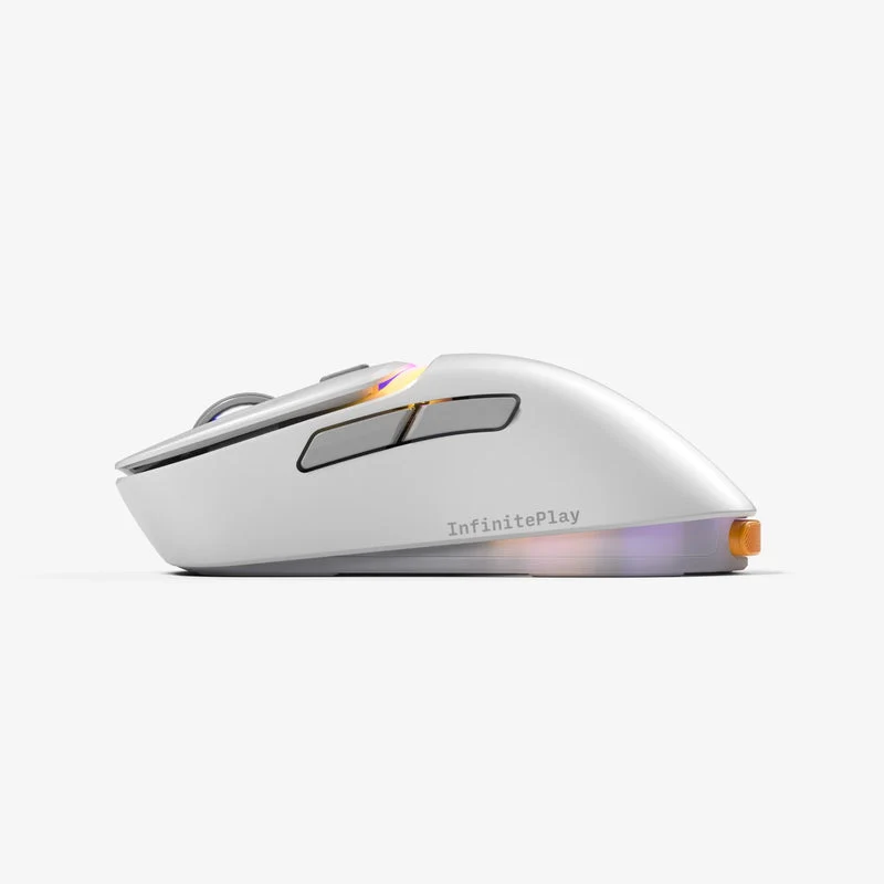 Glorious Model D3 8K Polling Ultralight RGB Wireless Gaming Mouse (White) (GLO-D3-WL-WHT)