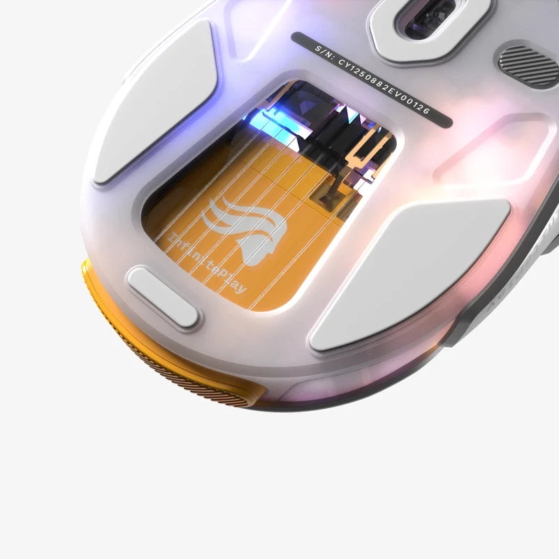 Glorious Model D3 8K Polling Ultralight RGB Wireless Gaming Mouse (White) (GLO-D3-WL-WHT)