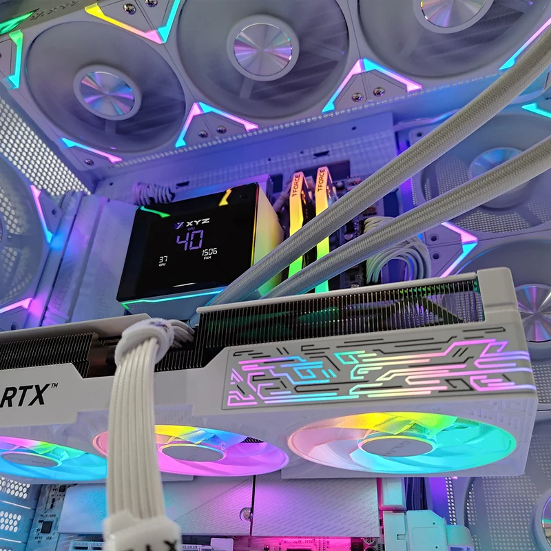 Ultra Quantum White Gaming PC | AMD Ryzen 7 9800X3D | 32GB RAM | 2TB SSD | RTX 5080 | Windows 11 Pro