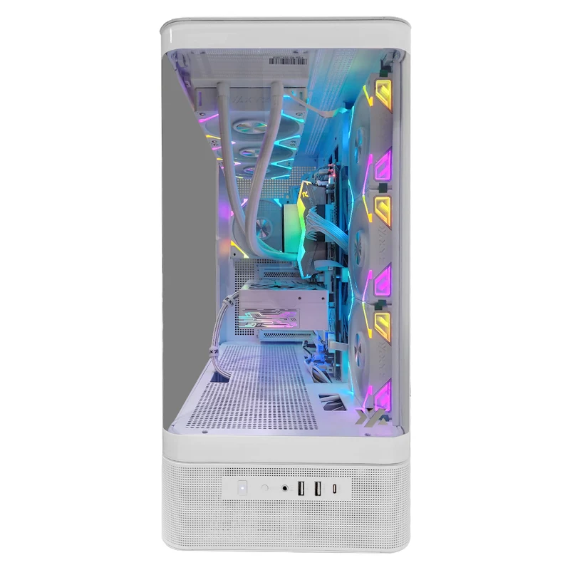 Ultra Quantum White Gaming PC | AMD Ryzen 7 9800X3D | 32GB RAM | 2TB SSD | RTX 5080 | Windows 11 Pro