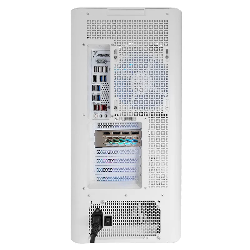 Ultra Quantum White Gaming PC | AMD Ryzen 7 9800X3D | 32GB RAM | 2TB SSD | RTX 5080 | Windows 11 Pro