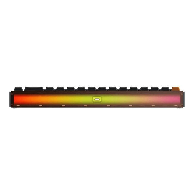 Akko Ray68 RGB Wired Mechanical Keyboard (Misty Black & Brown) (Akko AstroAim Magnetic Switch) (101-RA68B-000)