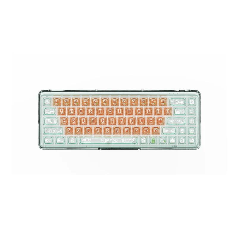 Lofree 1% Fresnel Dual-Mode Mechanical Keyboard (Orange)