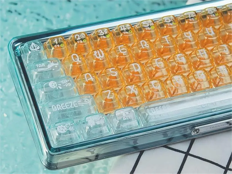 Lofree 1% Fresnel Dual-Mode Mechanical Keyboard (Orange)