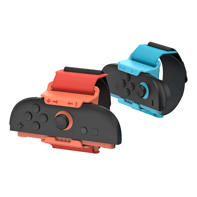 Dobe Bandage Hand & Leg Strap for Nintendo Switch 2 Joy-Pad (Blue/Orange) TNS-3180B