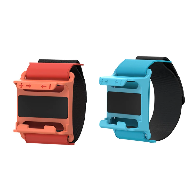 Dobe Bandage Hand & Leg Strap for Nintendo Switch 2 Joy-Pad (Blue/Orange) TNS-3180B