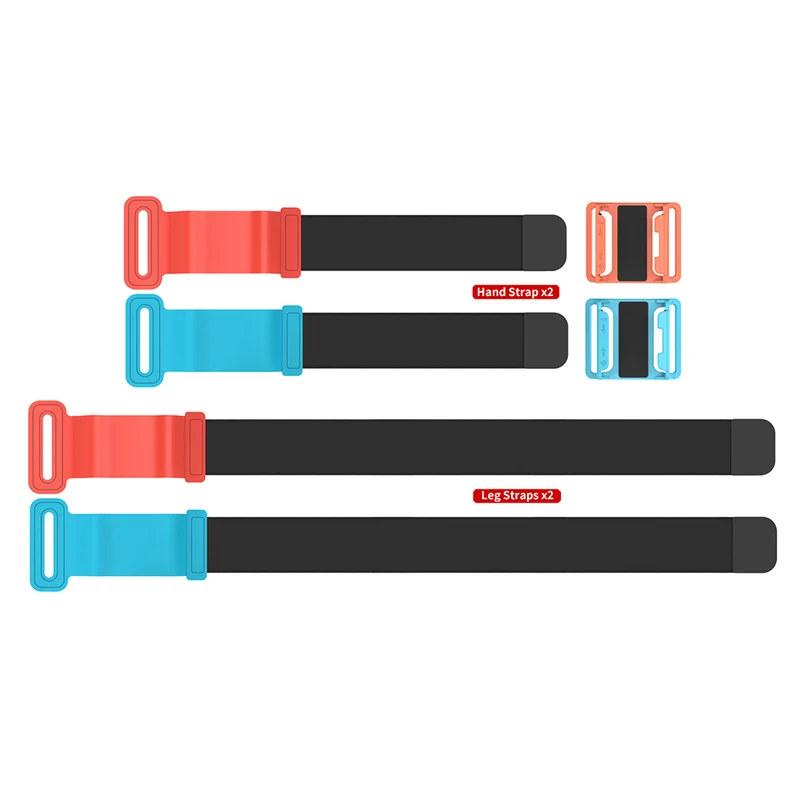 Dobe Bandage Hand & Leg Strap for Nintendo Switch 2 Joy-Pad (Blue/Orange) TNS-3180B