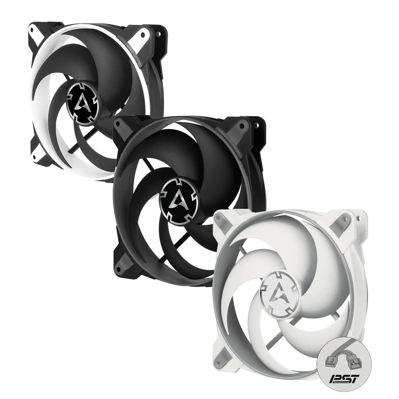 Arctic BioniX P140 140mm PWM Fan with Cable Splitter (White/Black, Grey/Black, Grey/White)