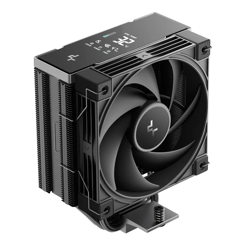 DeepCool AK400 G2 Digital NYX AI Dynamic Adjustment CPU Cooler with Digital Display (Black) (R-AK400G2-BKNNMN-GJD-1)