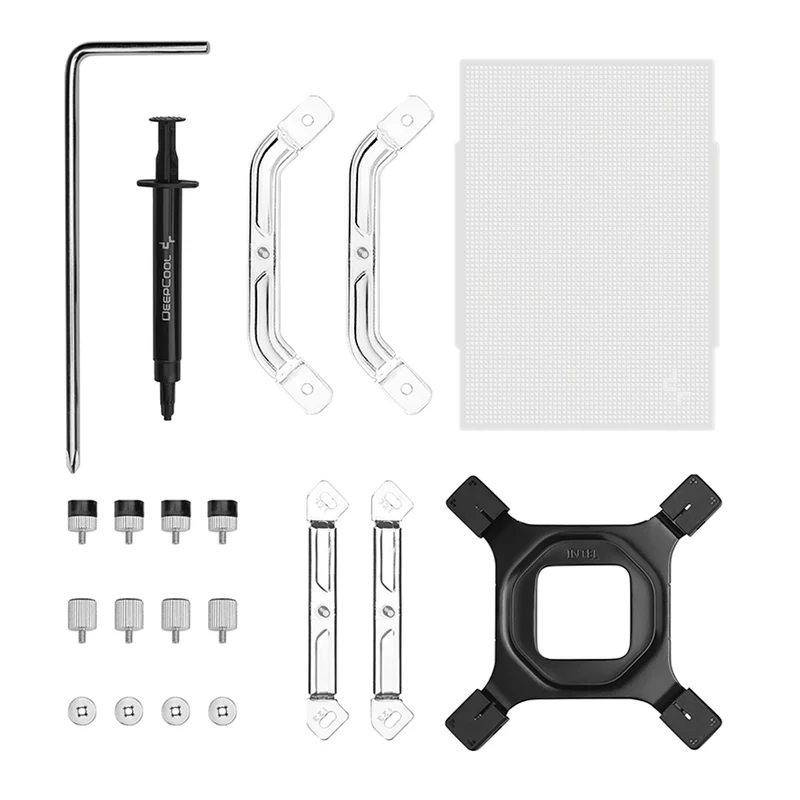 DeepCool AK500 G2 Wood Grain Top Cover CPU Cooler (Black, White)