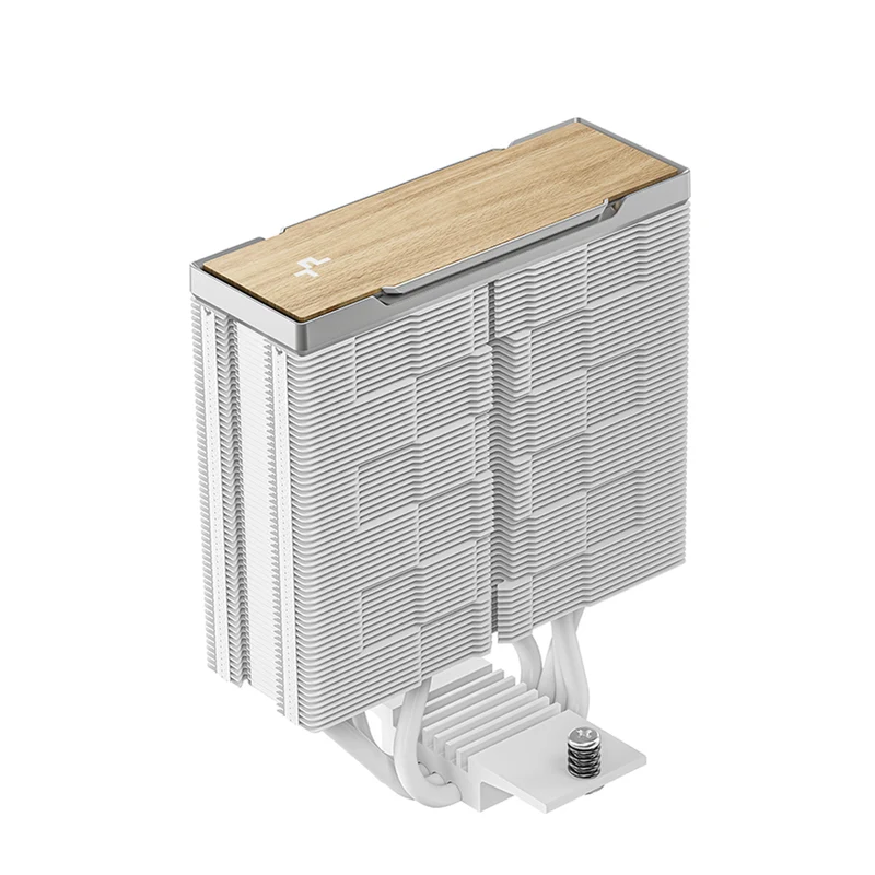DeepCool AK400 G2 WH Wood Grain Top Cover CPU Cooler (White) (R-AK400G2-WHNNMN-GJD)