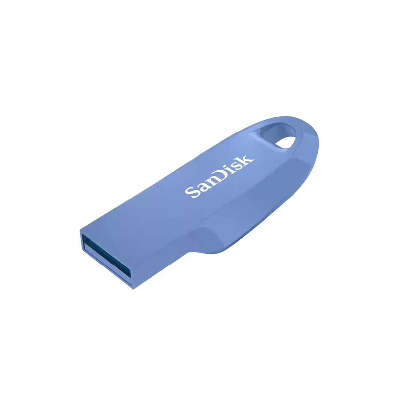 SanDisk Ultra Curve USB 3.2 Gen 1 Flash Drive - 32GB (Mint, Indian Blue, Black)