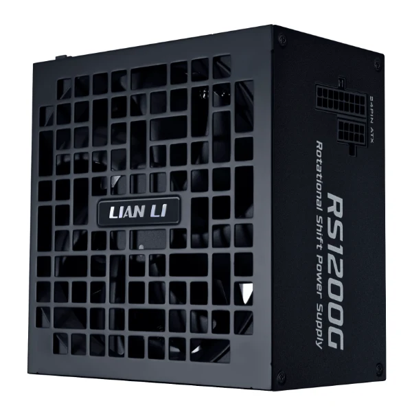 Lian Li RS1200G ATX 3.1 1200W 80+ Gold Rotational Shift With RS HUB Power Supply (Black, White)