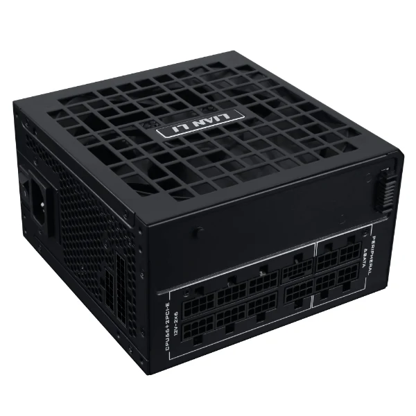 Lian Li RS1000G ATX 3.1 1000W 80+ Gold Rotational Shift With RS HUB Power Supply (Black, White)