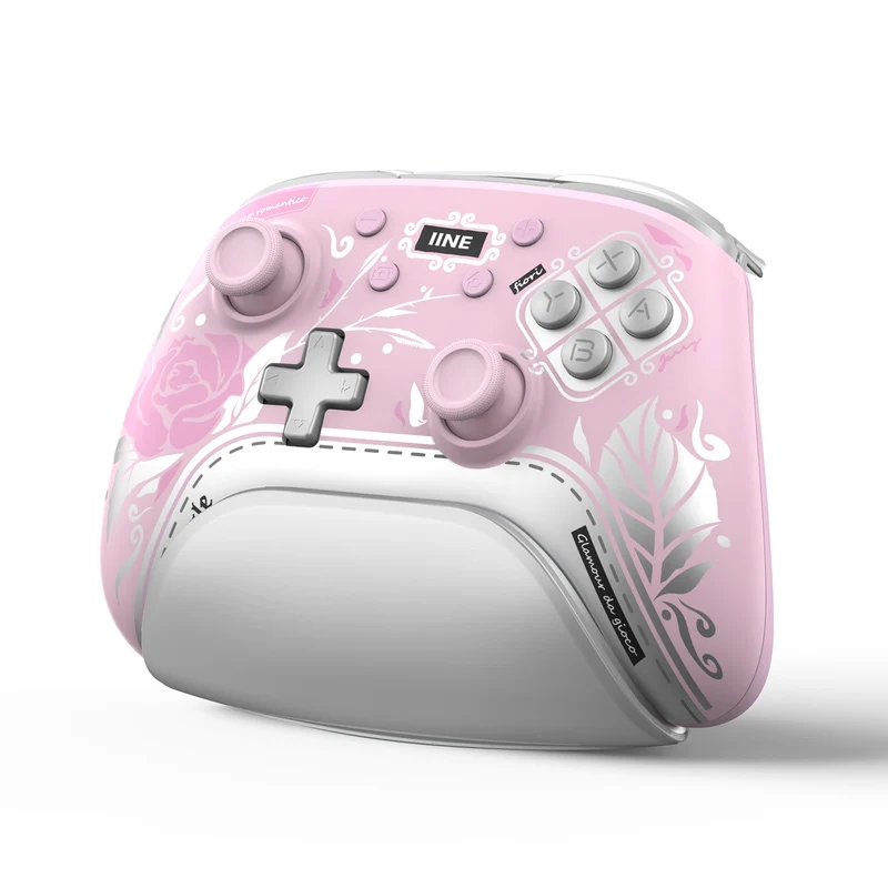IINE Aphrodites Bloom Wireless Controller with Charging Dock for Nintendo Switch / Nintendo Switch OLED (L1035)