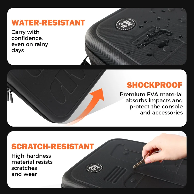 IINE All-in-One Carrying Case for Nintendo Switch 2 (Black) L1206