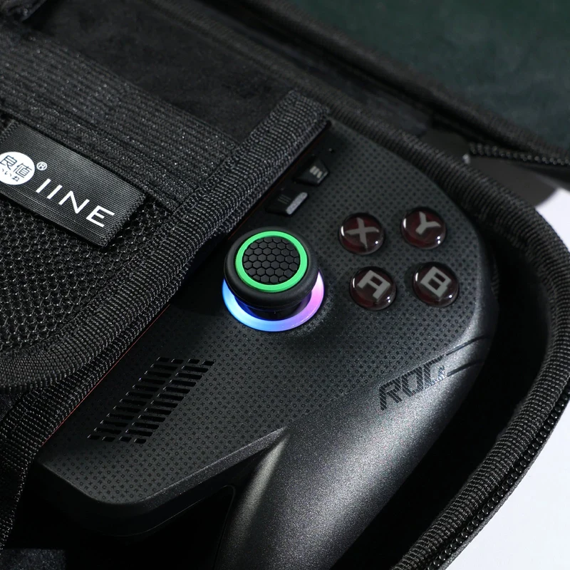 IINE Joystick Caps for ROG Xbox Ally X (Green/Purple) (L1250)