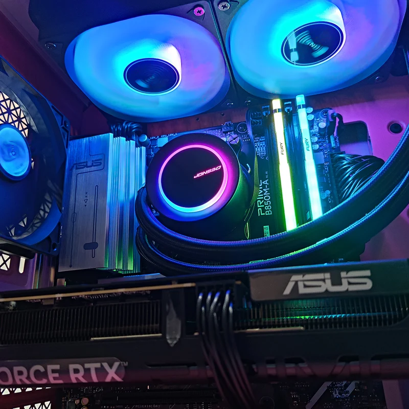 Aurora Macube Pink Desktop Gaming PC | AMD Ryzen 7 7700 | 16GB RAM | 1TB SSD | RTX 5060 OC | Windows 11 Pro