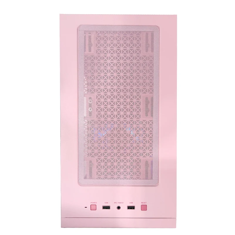 Aurora Macube Pink Desktop Gaming PC | AMD Ryzen 7 7700 | 16GB RAM | 1TB SSD | RTX 5060 OC | Windows 11 Pro