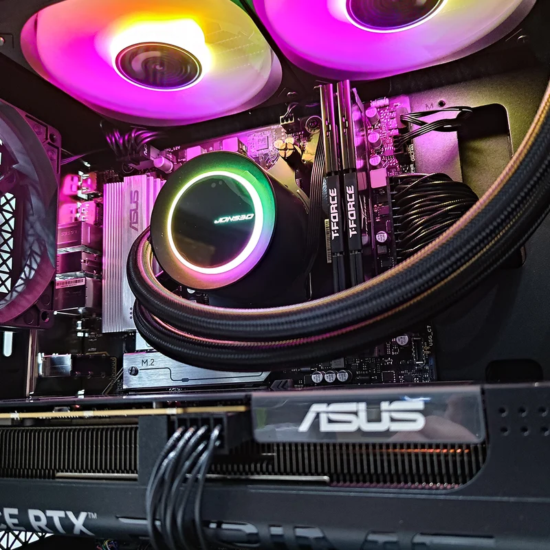 Aurora Macube Black Desktop Gaming PC | AMD Ryzen 7 7700 | 16GB RAM | 1TB SSD | RTX 5060 OC | Windows 11 Pro