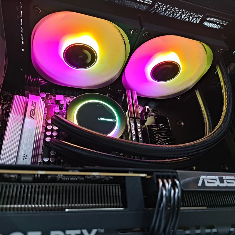 Aurora Macube Black Desktop Gaming PC | AMD Ryzen 7 7700 | 16GB RAM | 1TB SSD | RTX 5060 OC | Windows 11 Pro