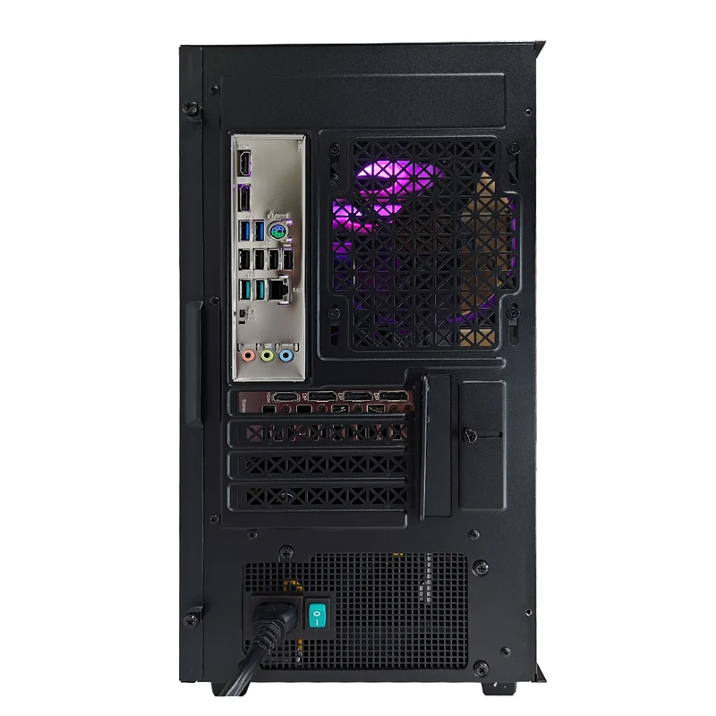 Aurora Macube Black Desktop Gaming PC | AMD Ryzen 7 7700 | 16GB RAM | 1TB SSD | RTX 5060 OC | Windows 11 Pro