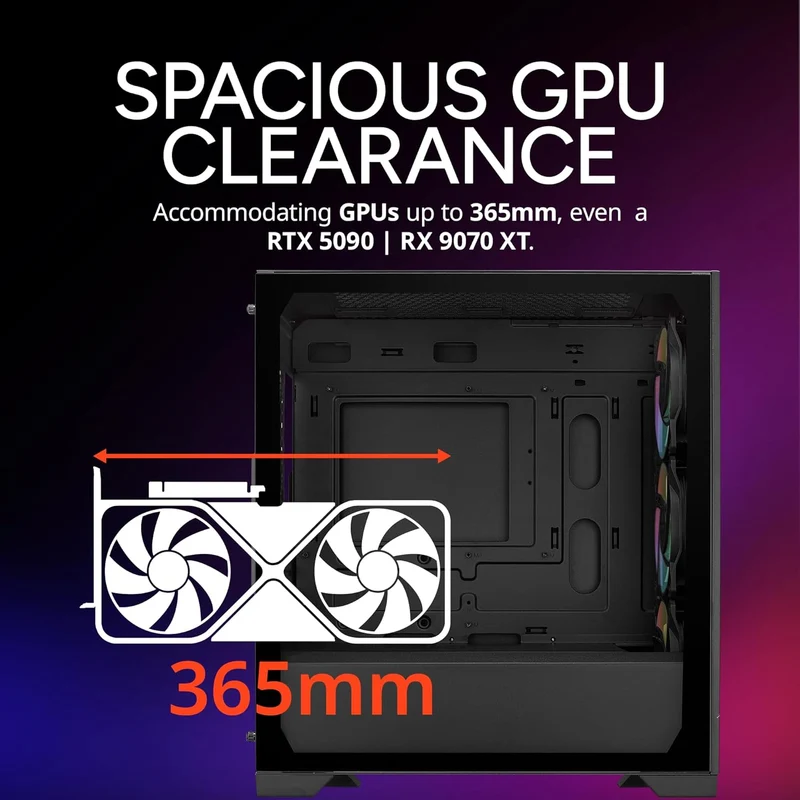 Cooler Master Elite 302 ARGB Mini-ITX, Micro-ATX Mini Tower PC Case (Black - Glass Edition, White - Glass Edition)
